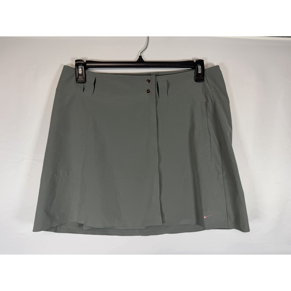 Nike Golf Women's Skirt Dry-Fit Size 10 Performance Wrap Mini Tennis Golf Green